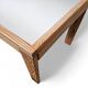 Pine wood dining table / formica top / 1970s