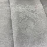 Tablecloth and 12 linen towels marked AA