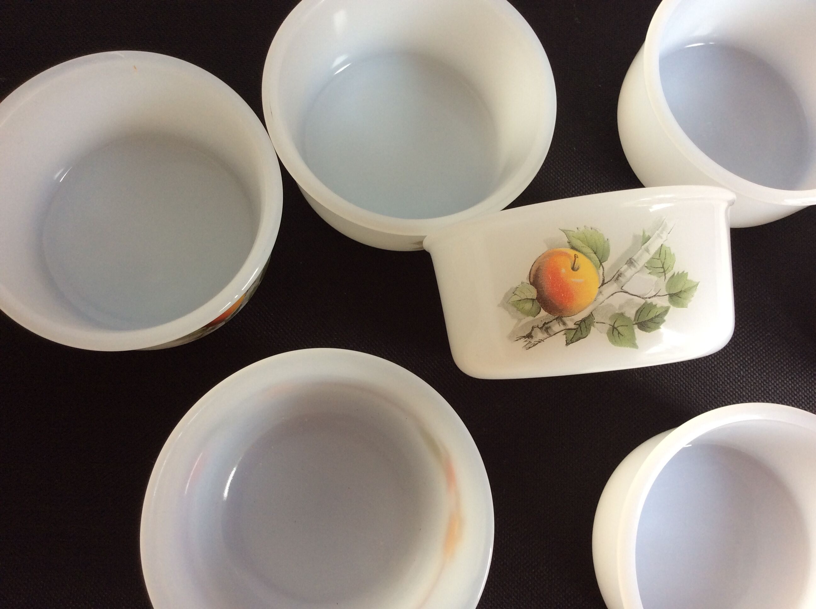 Set of ramekins ARCOPAL FRANCE - vintage