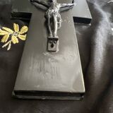 Black marble crucifix
