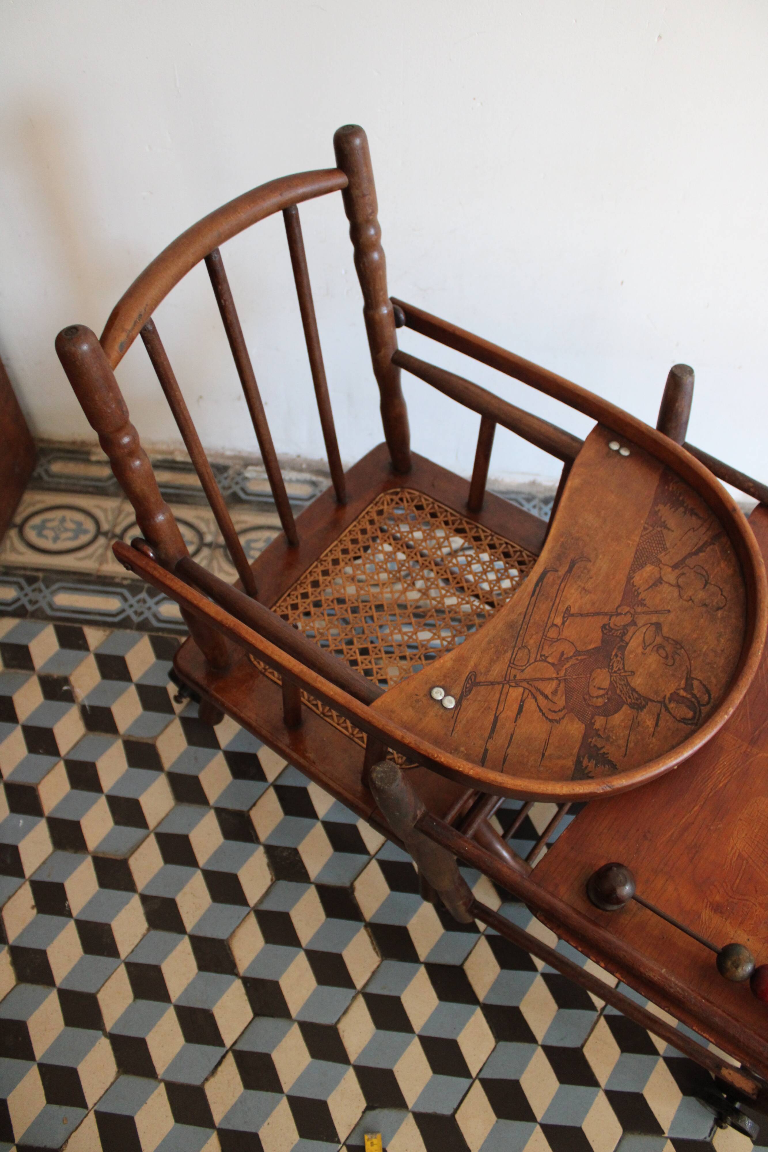 Baumann children's high chair