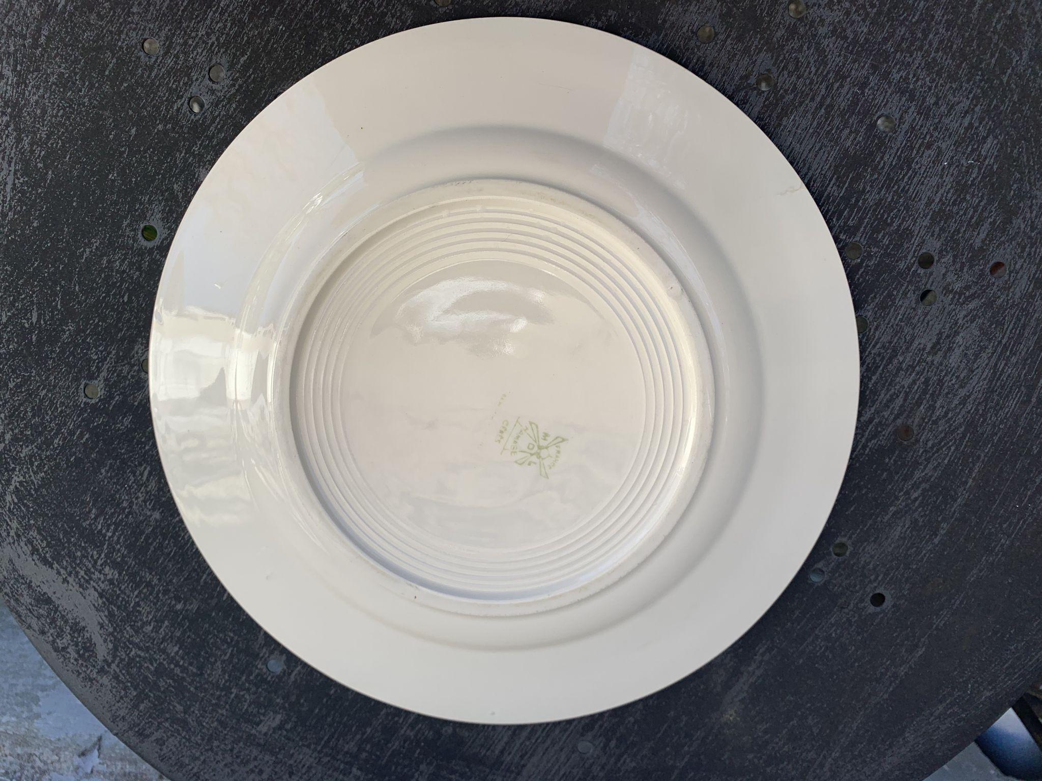 Set of two dishes, one with cakes and a hand-painted serving dish mill of wolves hamage Ceres
