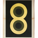 Collage on old paper • Touraine • signed Eawy