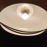 Italian space age design pendant light in methacrylate from the 70s