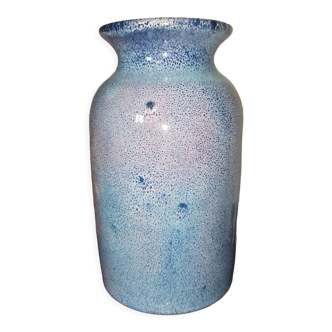 Vase céramique vernis Bleu violet