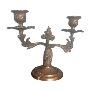 bougeoir ancien en bronze