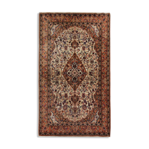 tapis de laine Tabriz persan vintage- 99x160cm