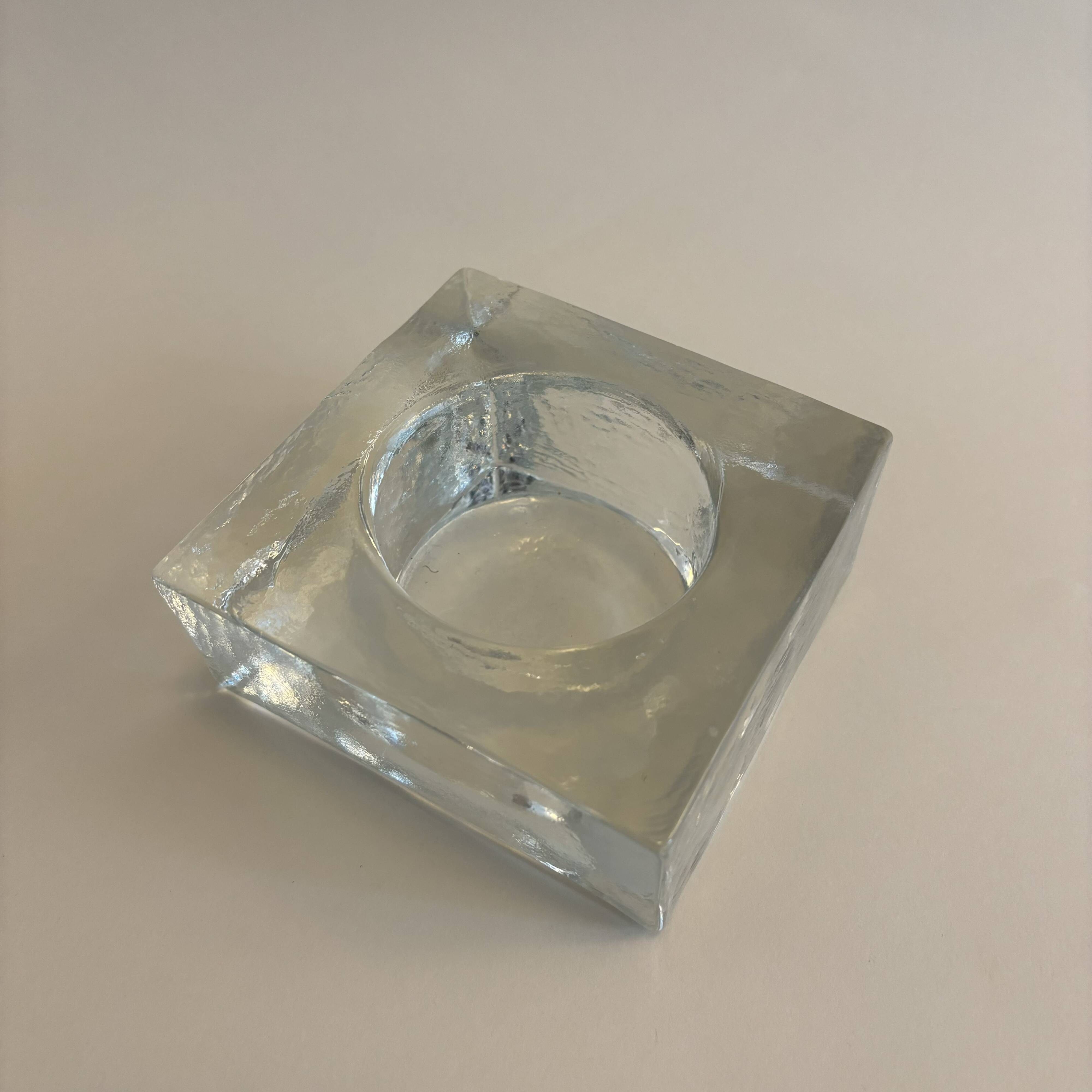 Vide poche en verre vintage