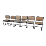 Set of 6 Breuer B32 chairs