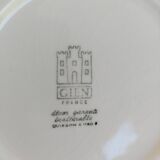 Assiettes plates Gien