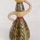 Old terracotta candle holder Germany