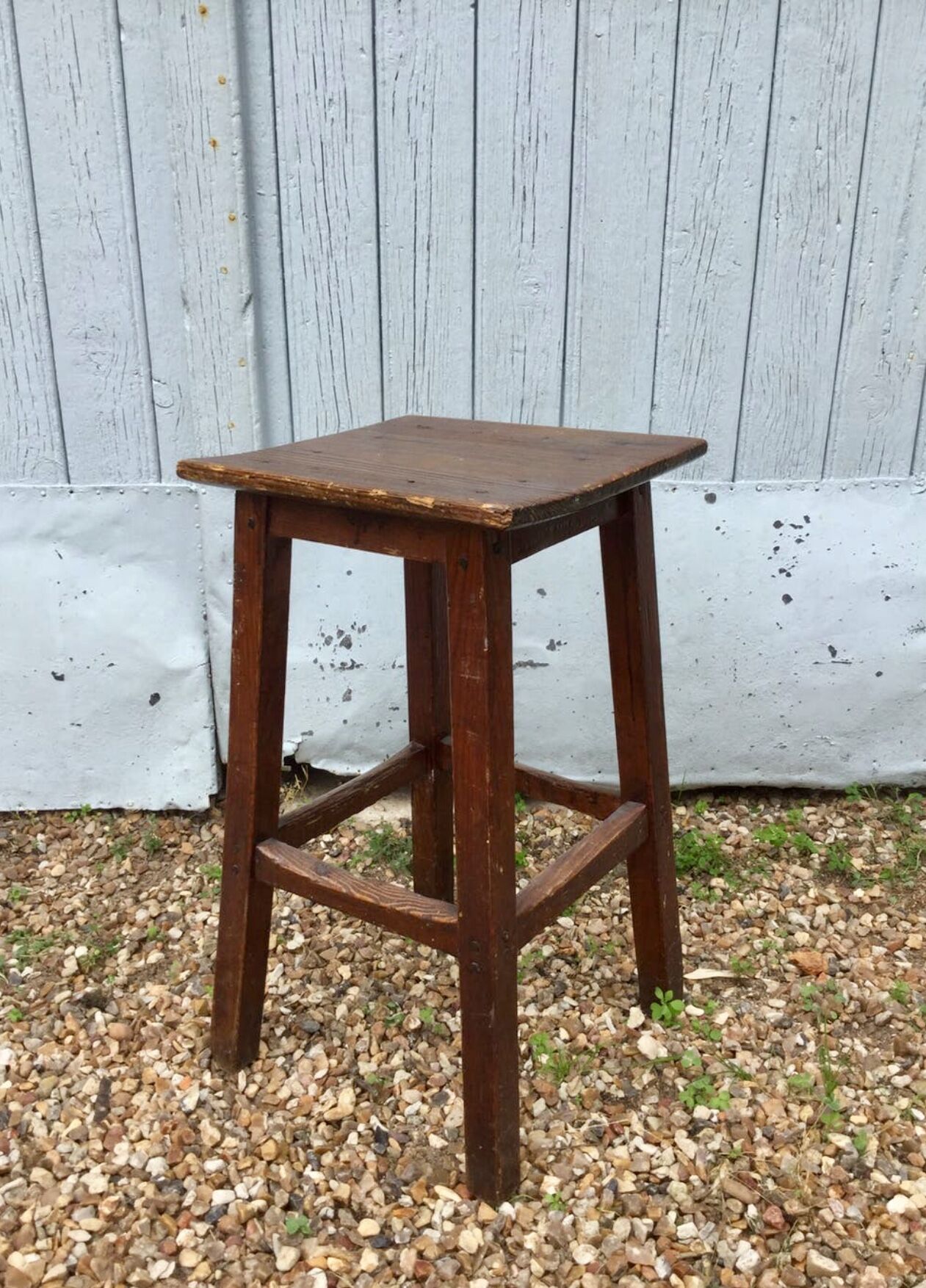 Old farm stool