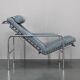 1980s Zanotta "Genni" Adjustable Lounge Chair, Italy