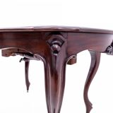 Table en acajou, Europe de l'Ouest, vers 1920.