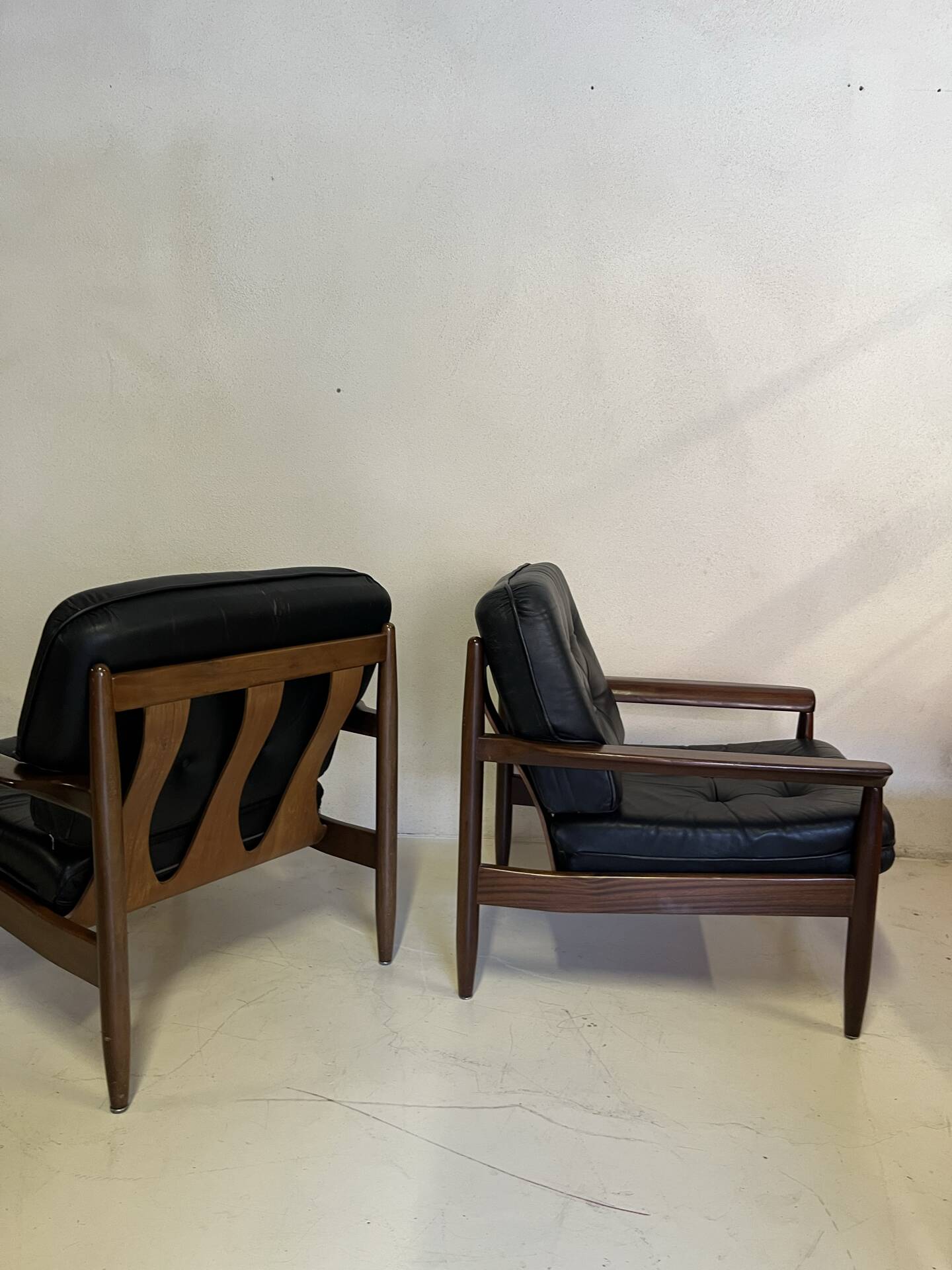 Paire de fauteuils scandinave danois