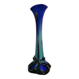 Jean Michel Operto glass vase
