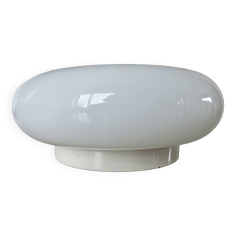 "parscot" ceiling light "gamma" model in opaline 60s 70s