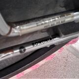 Set of 2 stools high tripod edition Bononia of the 1970s