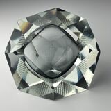 Murano glass ashtray Sommerso, Italy, 1970s