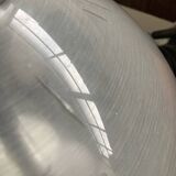 Vintage 70s marble and plexiglass lamp