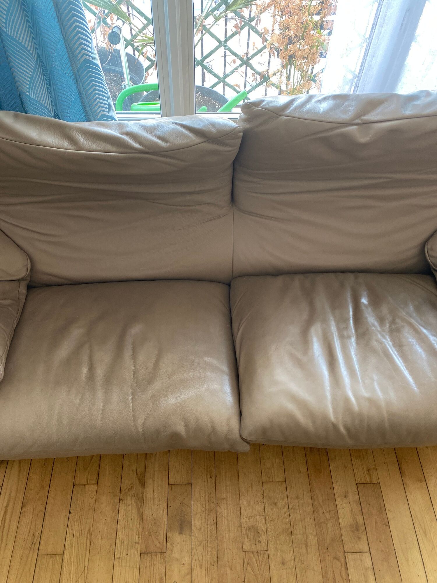 Set sofa and pouf Maralunga Vico Magistretti Cassina 2012