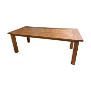 Table salle à manger, ferme vintage XL en bois massif