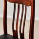 4 rosewood chairs from the 1960s in Scandinavian design.