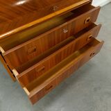 Secrétaire bureau uit Zweden met lades, bureau scandinave