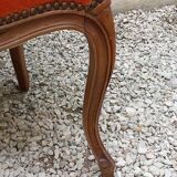 Louis XV style cabriolet armchair