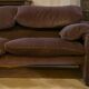 Ensemble canapé 3 places et deux fauteuils Maralunga par Vico Magistretti pour Cassina première édition 1973