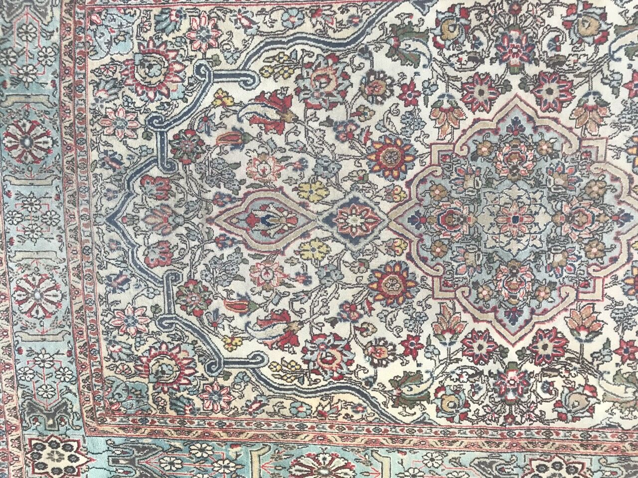 Rug persian ghoum handmade 140x234 cm