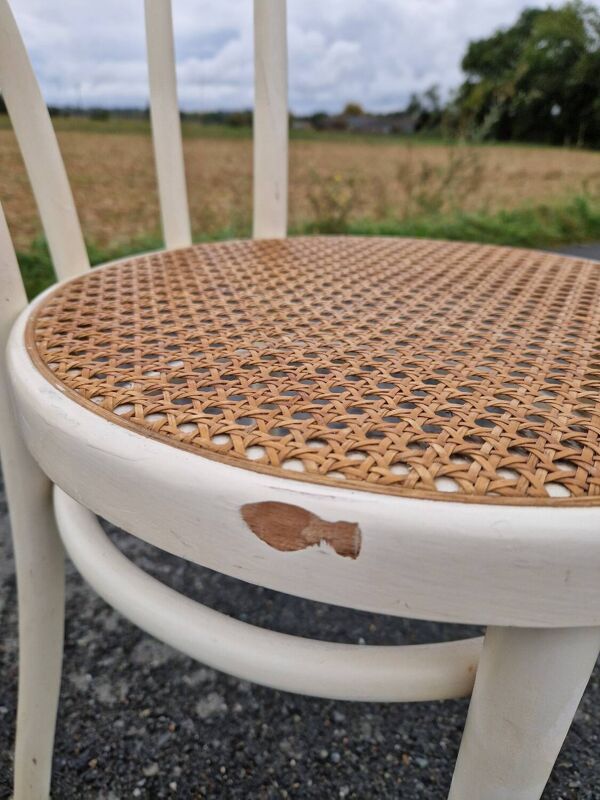 Lot de 3 chaises bistrot vintage