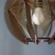 Suspension vintage 1970 Paul Secon pour Sompex