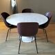 Round table "Flute" Cinna (Ligne Roset) – Arabesco Marble Ceramic 120cm