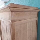 Raw oak cabinet