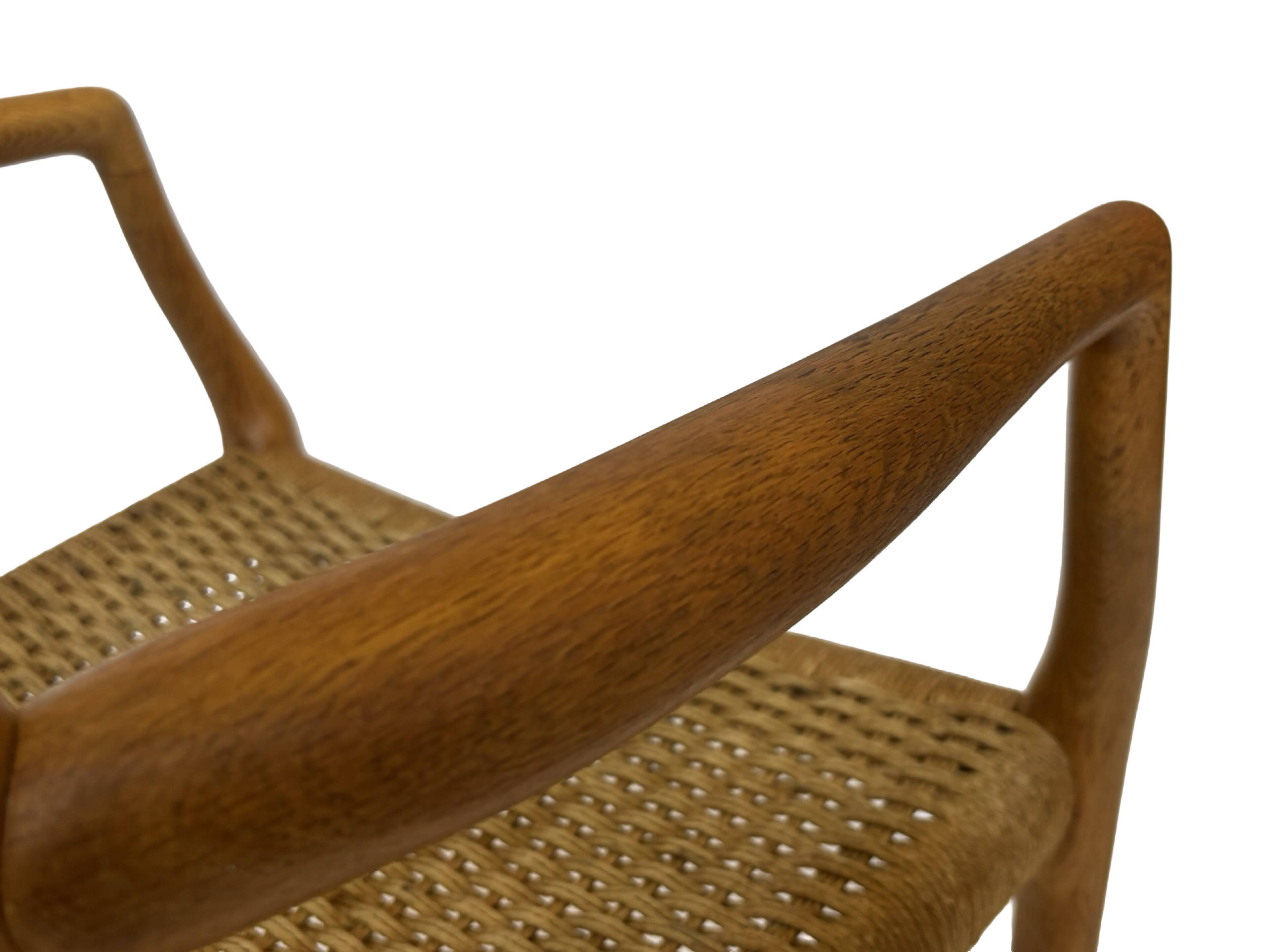 Vintage Niels Otto Moller Armchair Model 67 in Oak Danish Design