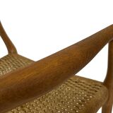 Vintage Niels Otto Moller Armchair Model 67 in Oak Danish Design