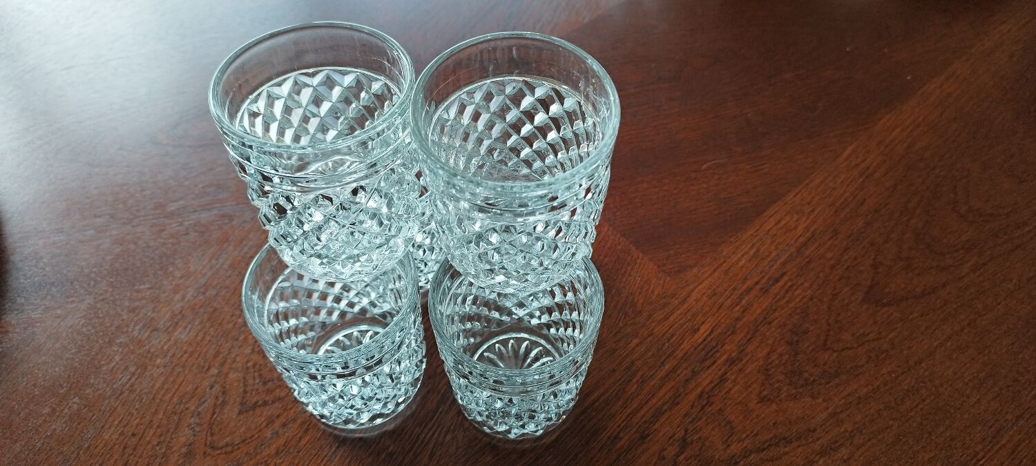 Set of 6 whisky glasses