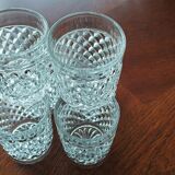 Set of 6 whisky glasses