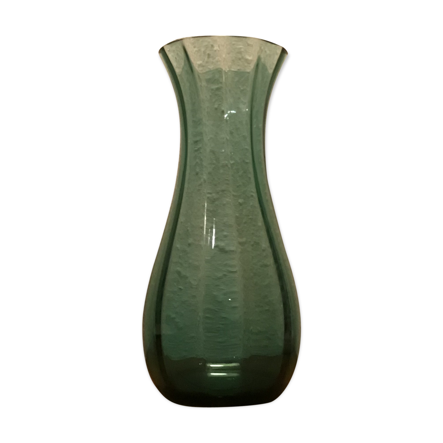 Vase transparent Scandinavian vintage