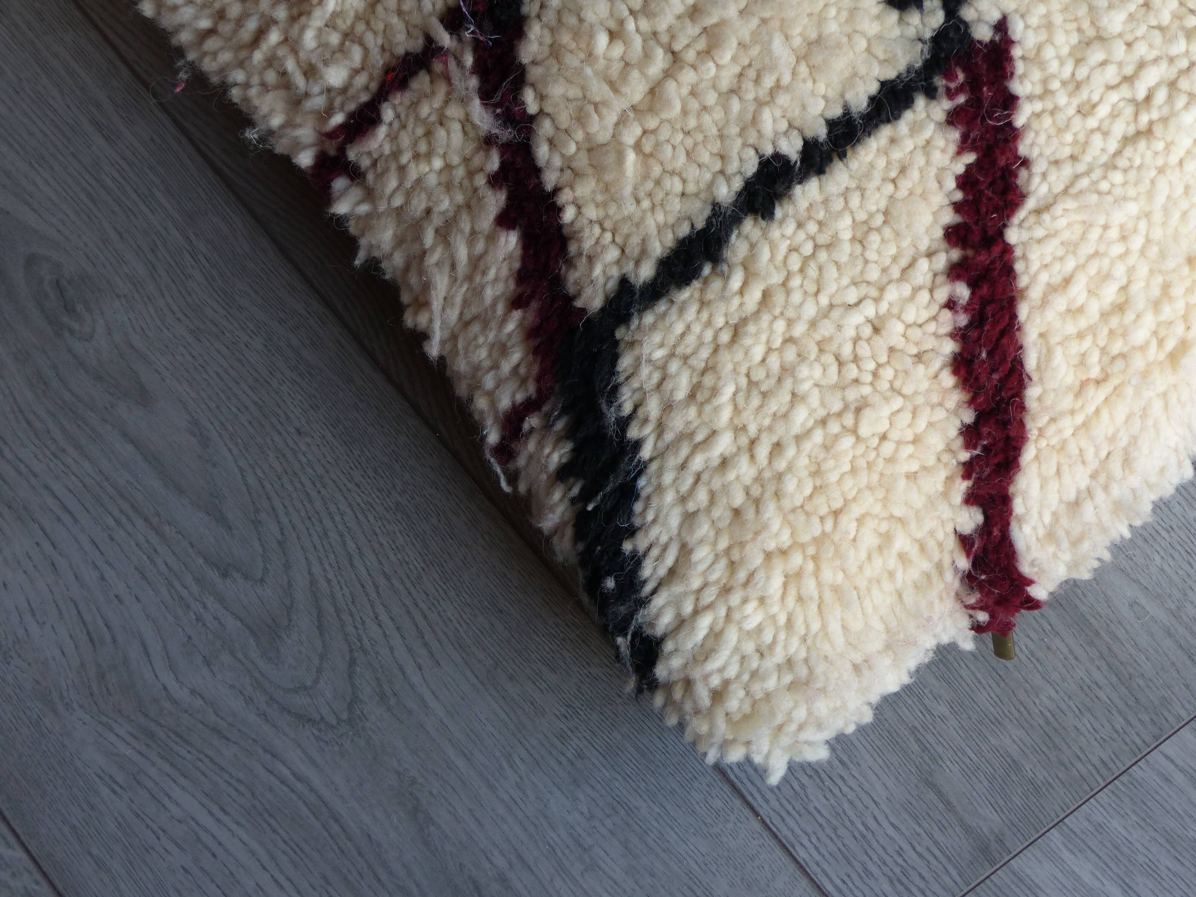 Housse de coussin berbère beni ouarain