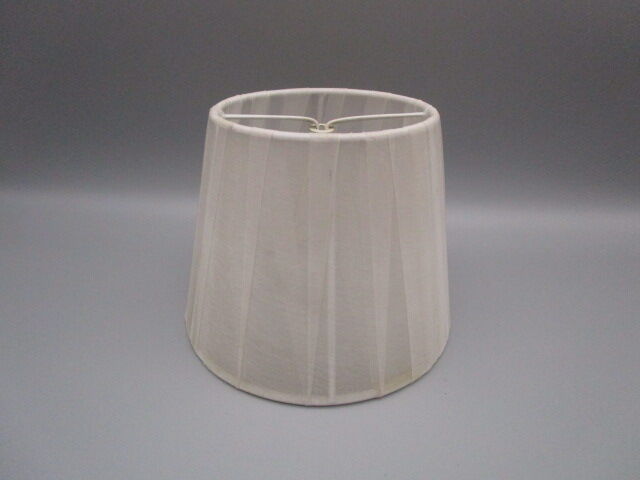 Small white vintage lampshade
