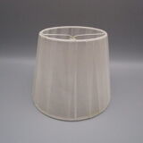 Small white vintage lampshade