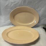 Set of 2 Digoin Sarreguemines serving dishes