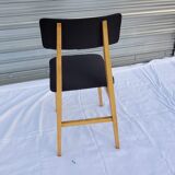 Series of 5 vintage chairs