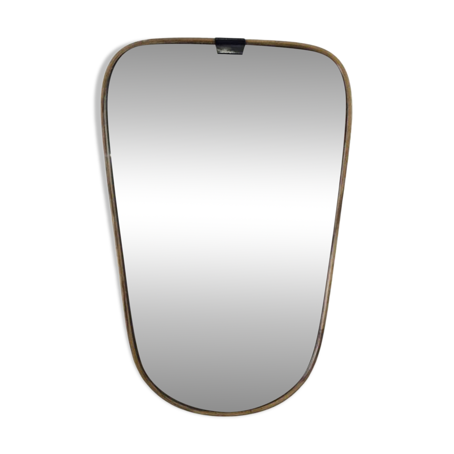 Vintage 1950s mini wall mirror