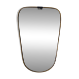 Vintage 1950s mini wall mirror