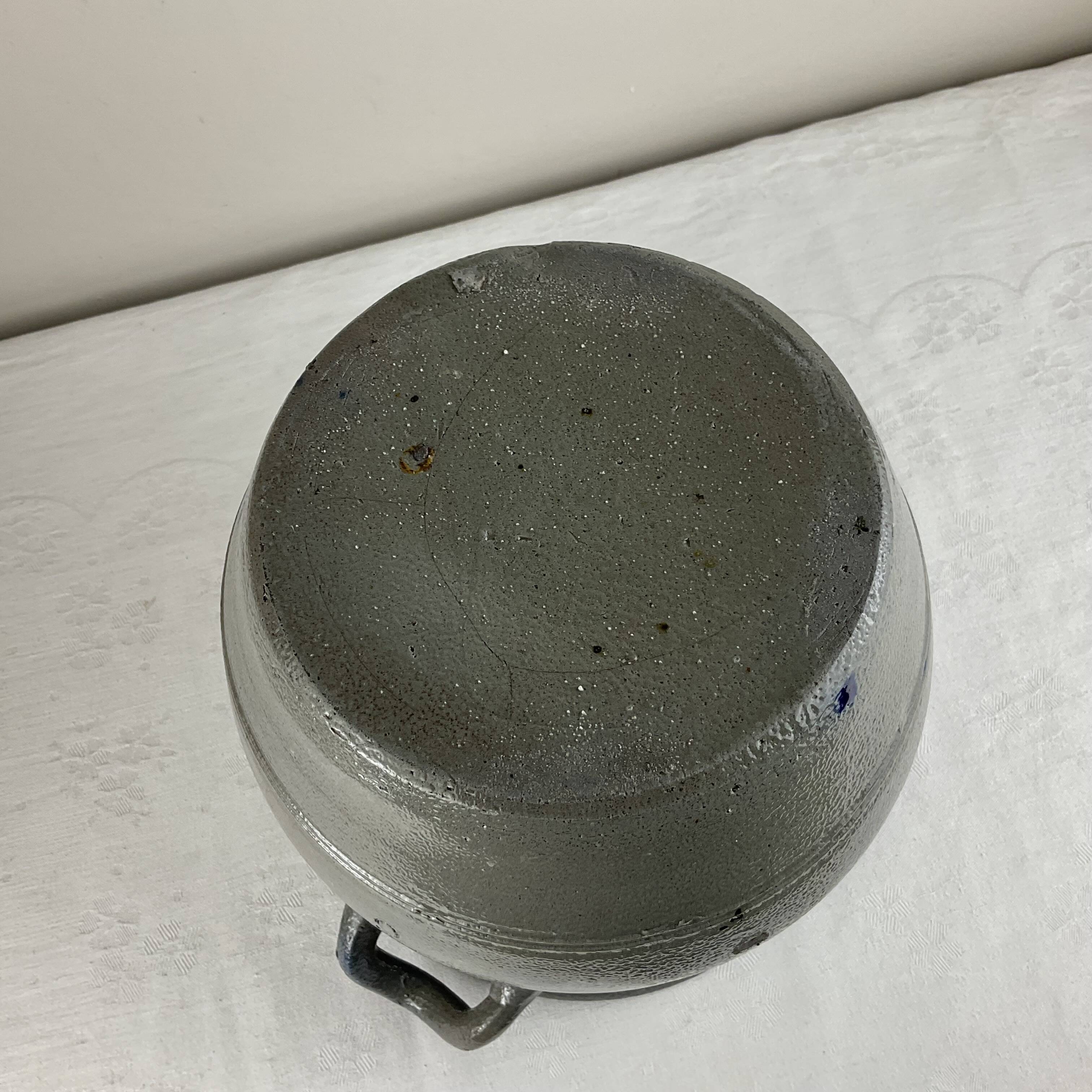 Very old Alsace stoneware storage jar