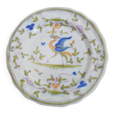 Assiette ancienne Moustiers
