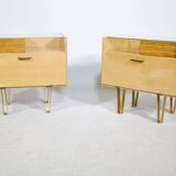 Tables de chevet, années 50-60